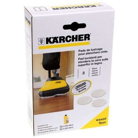 Karcher - almohadilla de pulido fp303 - parquet encerado (emb. 3pc.) - 28631960 - 4039784404106