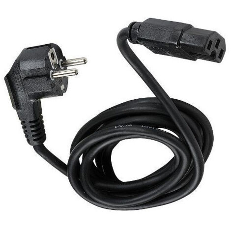 Erard Cable de alimentación negro 2 metros IEC C13 (1/3)