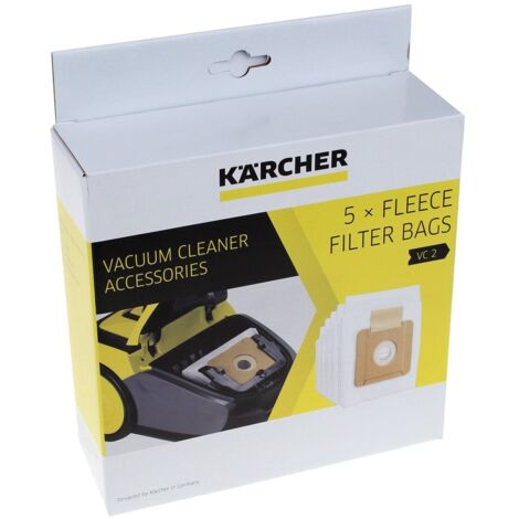 Karcher - bolsa para aspiradora vc2 (5pz) - 28632360 - 4054278229652