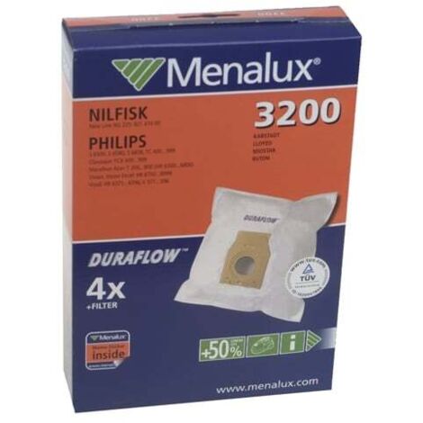 Menalux - bolsa para aspiradora synth philips oslo visio n compact 3200 - 9001961490 - 7321429394956