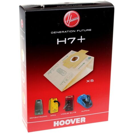 Hoover - bolsa para aspiradora orig h7+ alpina 5 piezas - 09026177 - 5010418135190