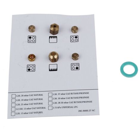Beko - toberas de inyección - gas natural - 4490910034 - 8054868056763
