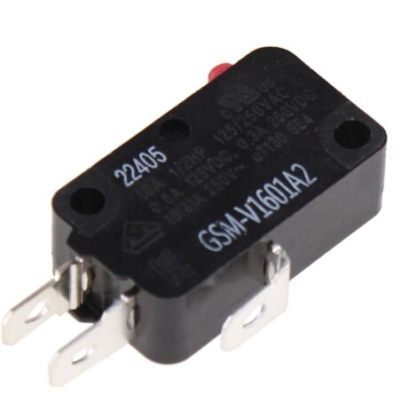 V15H16-CZ300A02-K Micro Interrupteur Avec Levier Spdt 16A/250VAC On-On
