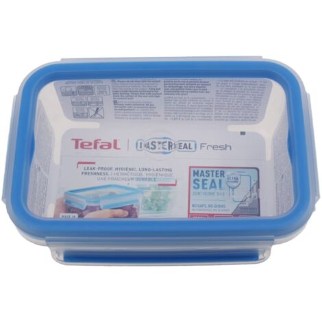 Contenedor Tefal Masterseal de 0,55 l: frescura y seguridad alimentaria