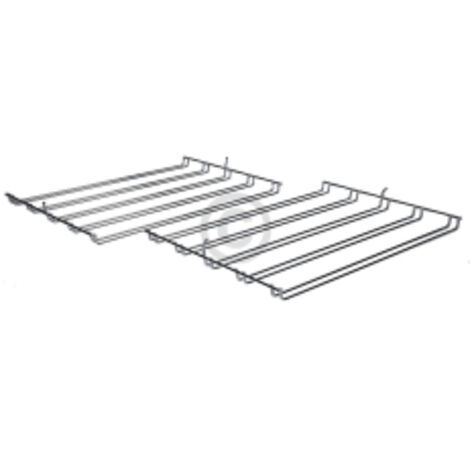 Rejilla de soporte compatible con Electrolux 405548817/7 izquierda derecha para placas de cocción