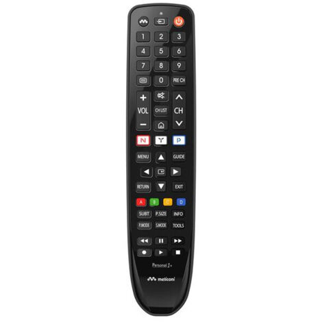 Mando a distancia meliconi personal 1+ para tv samsung negro - 806072 (1/3)