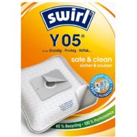 Swirl - bolsa para aspiradora y05 - 10 piezas - ecopor - 6783231 - 4006508230396