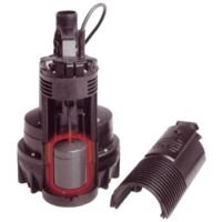 Leader - dompelpomp vertigo 300ing.vlotter 300w 100 l/min - pdi5055m - 8059893111203