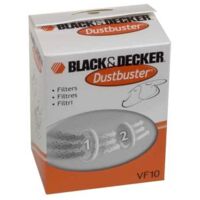 Black&decker - stofzakje - filter kruimeldief vf10 - vf10 - 5035048999899