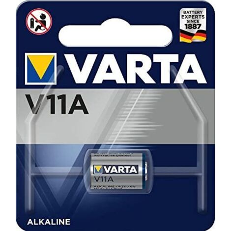 Batteria alcalina Varta v11a 6v blister 1 unità ø10,22x16,5mm
