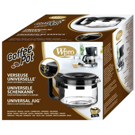 Caraffa universale con coperchio alto. 10-12,5 cm originale (9-12 tazze) - Macchina da caffe, Caffettiera - WPRO - 44952