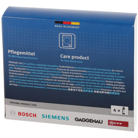 Set di prodotti e detergenti per la pulizia originale - Asciugatrice - BOSCH - 3304424242005209231