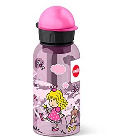 Emsa 518122 Kids Tritan Bottiglia, Tappo-Beccuccio, Decorazione Princess, Multicolore, 7 x 7 x 18 cm (1/4)