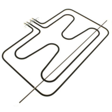 Ariston - resistenza doppia / grill forno - c00141175 - 8052476411752
