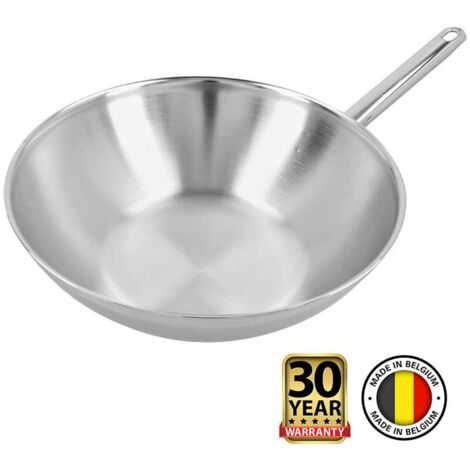 Demeyere Wok 30cm Wok/Stir-Fry pan - Saucepan (Wok/Stir-Fry pan, Argento, 4,8 L, 300 mm) (1/4)