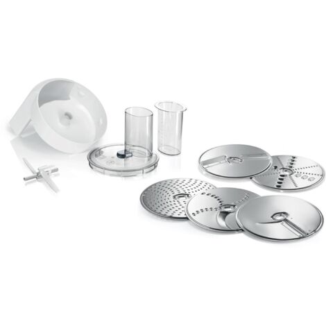 Bosch MUZ5VL1 Robot da cucina Accessorio tritatutto, Acciaio inox, Bianco e Grigio