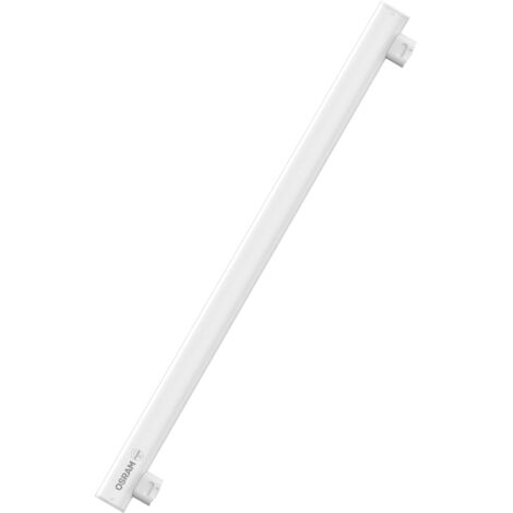 OSRAM Lampada LEDinestra a forma di asta in plastica satinata, attacco S14s, dimmerabile, luce bianca calda con 2700 K, lunghezza 50 cm, 4,7 W, 470 lm, eccellente resa cromatica con CRI 90, EEK F.