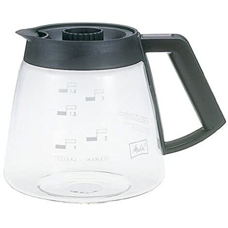 Melitta Glaskanne 1,8l Schwarz KA-G M 180 (1/4)