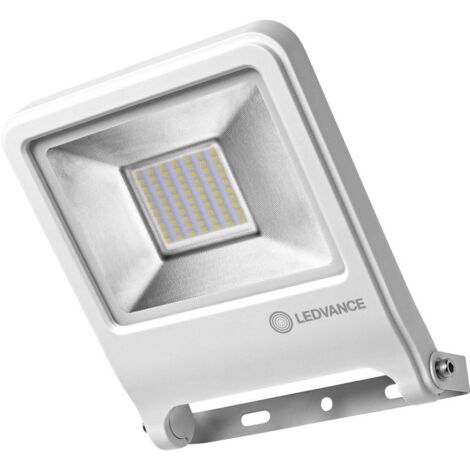 LEDVANCE Floodlight LED, Lampada da esterno, ENDURA® FLOOD bianco caldo / 50 W, 220…240 V, Ampiezza fascio luminoso: 120°, bianco caldo, 3000 K, Materiale: Alluminio, IP65