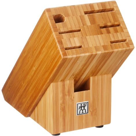 Zwilling 35042-400-0 Ceppo Porta Coltelli in Bambù, Sedi per 5 Coltelli e Acciaino (1/5)