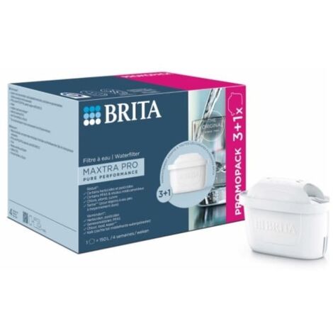 Brita - maxtra pro pure perfromance pack 3+1 - 1058231 - 4006387142537