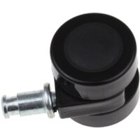 James 40mm Black Double Wheel Roulette per aspirapolvere numerato - 204000