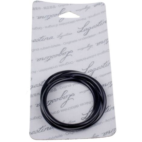 Lagostina Dichtung für Schnellkochtopf Silikon 260 mm Schwarz