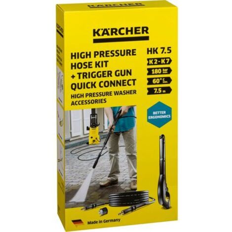 Kärcher Hochdruckschlauchset HK7,5 7,5 m inkl. Hochdruckpistole Hochdruckreinigerzubehör