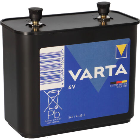 Varta V540 4R25-2 Blockbatterie 6V 19000mAh 65F100 LR820