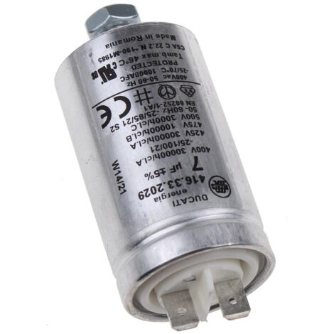 Ariston - kondensator - 7µf - c00279233 - 8055005792339