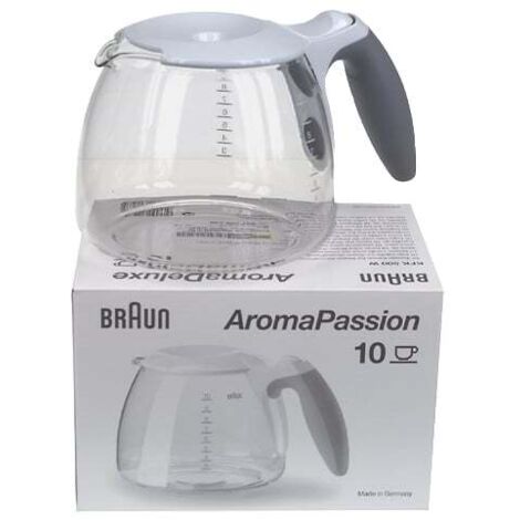 BRAUN KFK 500 ERSATZKANNE, DECKEL (GEEIGNET FÜR AROMAPASSION)