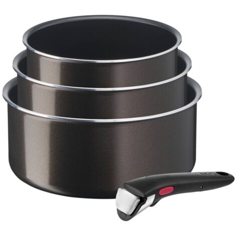 Tefal - ingenio unlimited set ratpfannen + abnehmbare handgriff 16/18/20 - l1509102 - 3168430327658