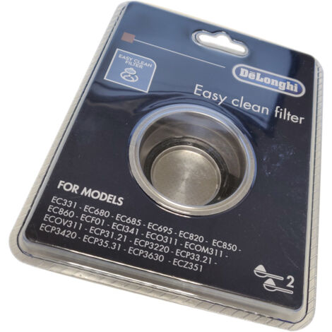 Ersatzteil - Filter für 2 Tassen - - DELONGHI, SMEG