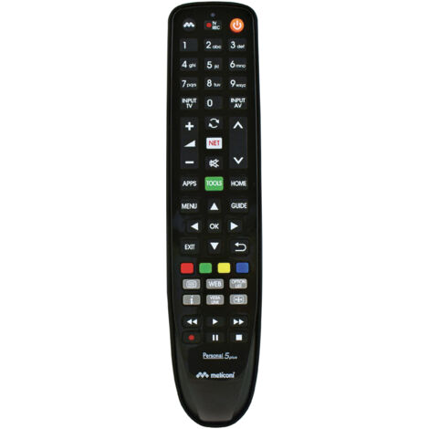 Meliconi - universalfernbedienung für fernseher panasonic personal 5+ - 806076 - 8006023315703 (1/2)