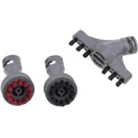 Bissell 1897/2234 PowerFresh Lift Off & SlimSteam Bürstenset 3 Stück Titan