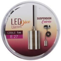 Expert-line - kupferig leuchte mit federaufhängung e27-1m kabel - 494789 - 3219514947894