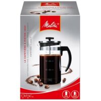 Melitta Presskaffee Premium aus Edelstahl und Glas 1 Liter