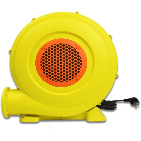 Froadp 750W Elektrische Luftpumpe Hüpfburg Gebläse 220-240V Tragbares Luftgebläse mit Griff und Erdspieß Dauergebläse für Aufblasbare Spielzeuge