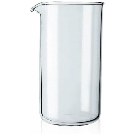 Bécher de rechange pour presse à café, verre – Transparent (Capacité : trois tasses, 0,35 L, 12 oz) (1/4)