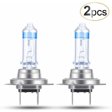 2X H7 Ampoules Xénon 12V 70W Super Brillant, Phares Voiture Ampoules Auto Moto Nouvelle Version Feux de Croisement Lampe Halogène Véhicule (1/4)