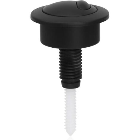 Bouton poussoir de chasse d'eau double réglable pour 48 mm (noir) (1/4)