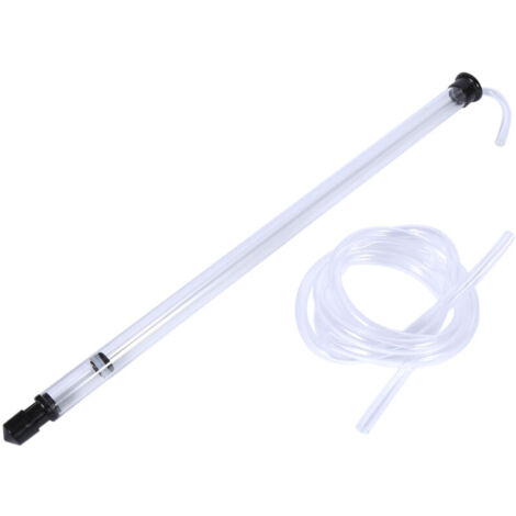 Canne de soutirage automatique pour siphon de bière, seau à vin, bonbonne, bouteille avec tube en plastique (1/4)