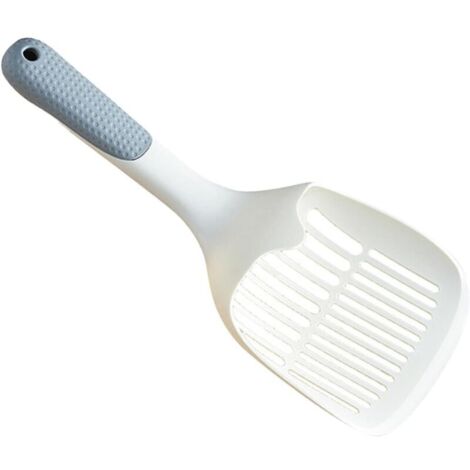 Pelle à Litière pour Chat en PP avec Support, Outil en Plastique Solide pour Le Nettoyage de la Litière, Grande Taille avec Trous de Précision pour Un Nettoyage Facile, Produits Quotidiens (1/4)
