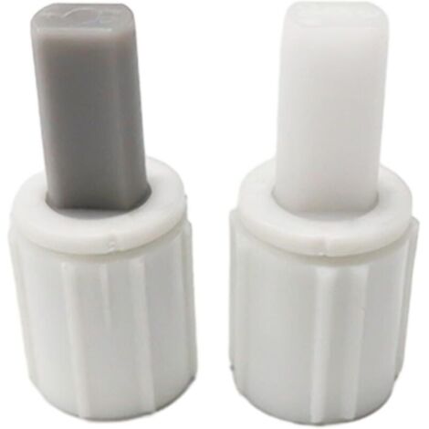 24mm Amortisseur rotatif pour abattant WC Accessoires Roulement d'amortissement Charnières de rechange traditionnelles et contemporaines à fermeture douce (1/4)