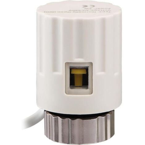 Actionneur thermostatique WG2210 à 2 fils, normalement ouvert, 24 V, adapté aux collecteurs de chauffage au sol (1/4)