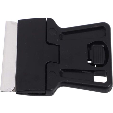 Grattoir Portable en Plastique pour Vitres Voiture Lame Tranchante, Outil de Nettoyage pour Enlever Autocollants et Résidus sur Vitres Teintées, pour Dépannage Automobile (1/4)