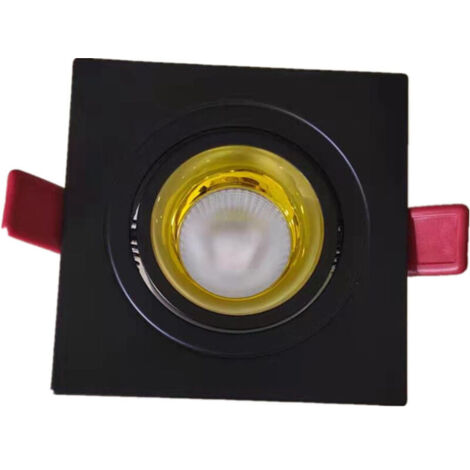 Spot Led Encastrable 7W carré Étanche ÉPI Plafond de salle de bains encastrée Spot de plafond moderne Anti-brouillard (1/3)