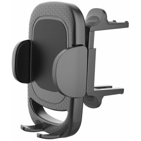 Support de téléphone portable pour bouches d'aération rondes, support de téléphone pour bouches d'aération rondes Mercedes-Benz / Mini R / Volkswagen Tiguan etc., adapté à toutes les bouches d'aératio (1/4)