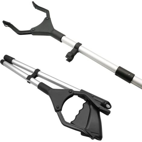 Outils de Ramassage, Pince Ramasse Objet Pliable, Pince de Ramassage Pliable, Pince de Préhension pour Embouts Magnétiques, Pince Telescopique pour Volontaires Environnementaux, Seniors (1/5)