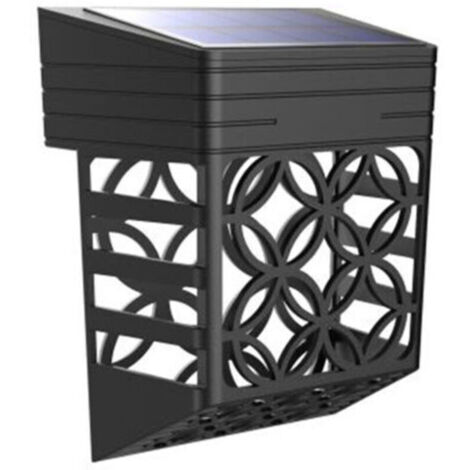 Lampe Solaire Exterieur Jardin, 1Pièces Étanche Lumière Solaire Exterieur, Éclairage Mural D'extérieur pour Portails, Clôtures, Murs, Décoration de Jardin et Éclairage pour Chemins (1/4)